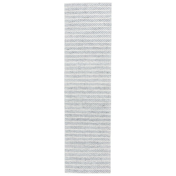 SAFAVIEH Marbella Cassandra Distressed Runner Rug, Grey/Ivory, 2'3" x 8'