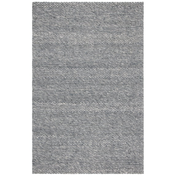 SAFAVIEH Marbella Cassarah Striped Area Rug, Dark Grey, 4' x 6'