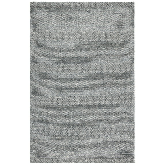 SAFAVIEH Marbella Cassarah Striped Area Rug, Dark Grey, 6' x 9'