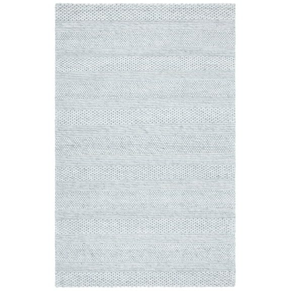 SAFAVIEH Marbella Cassarah Striped Area Rug, Silver/Grey, 3' x 5'