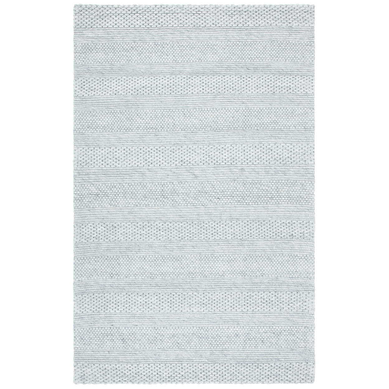 SAFAVIEH Marbella Cassarah Striped Area Rug, Silver/Grey, 5' x 8'