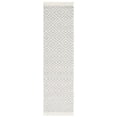 thumbnail image 1 of SAFAVIEH Marbella Chelsey Diamond Runner Rug, Ivory/Grey, 2'3" x 8', 1 of 8