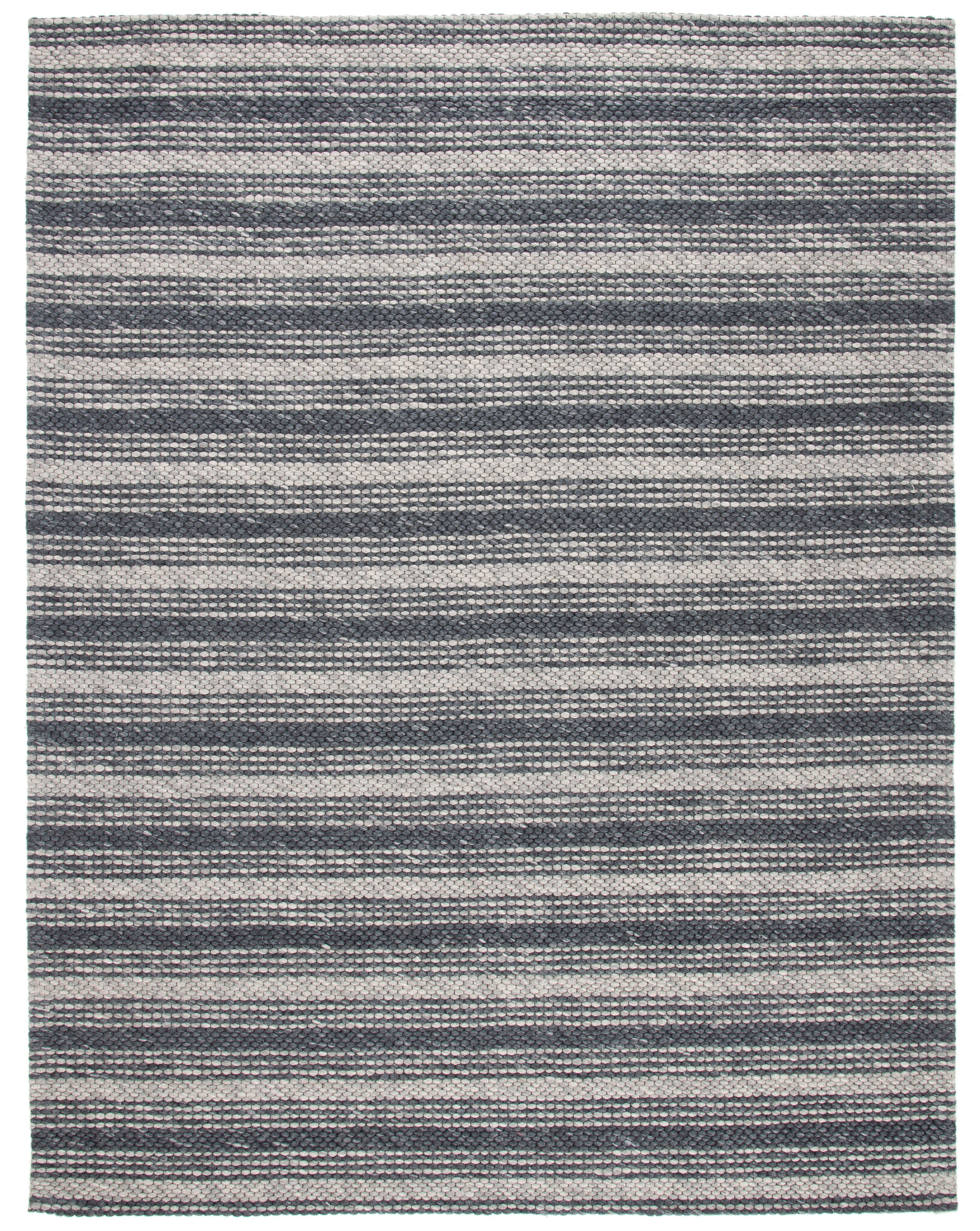 SAFAVIEH Marbella Christabella Striped Area Rug, Grey/Chocolate, 8' x 10'