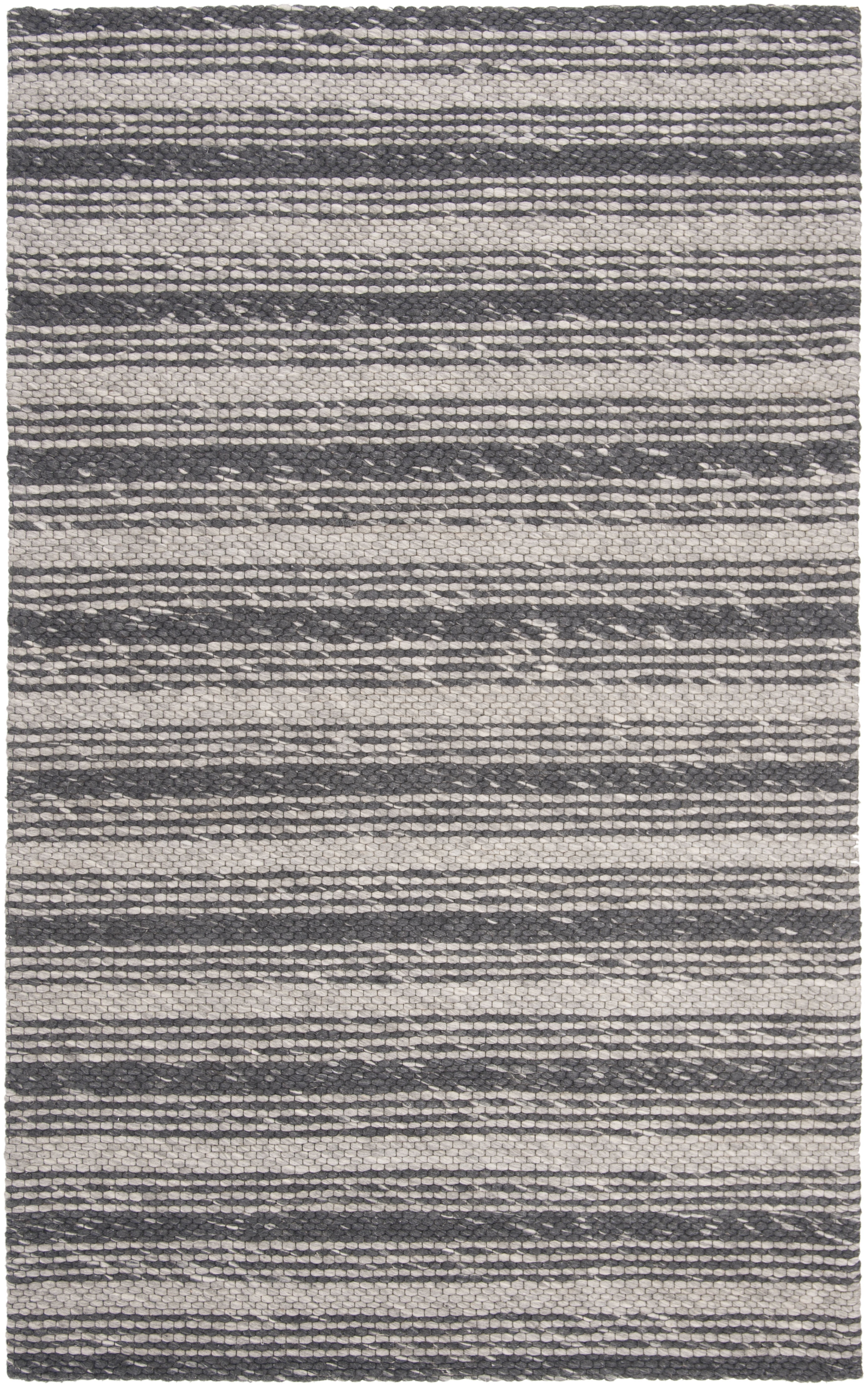 SAFAVIEH Marbella Christabella Striped Area Rug, Grey/Chocolate, 3' x 5'