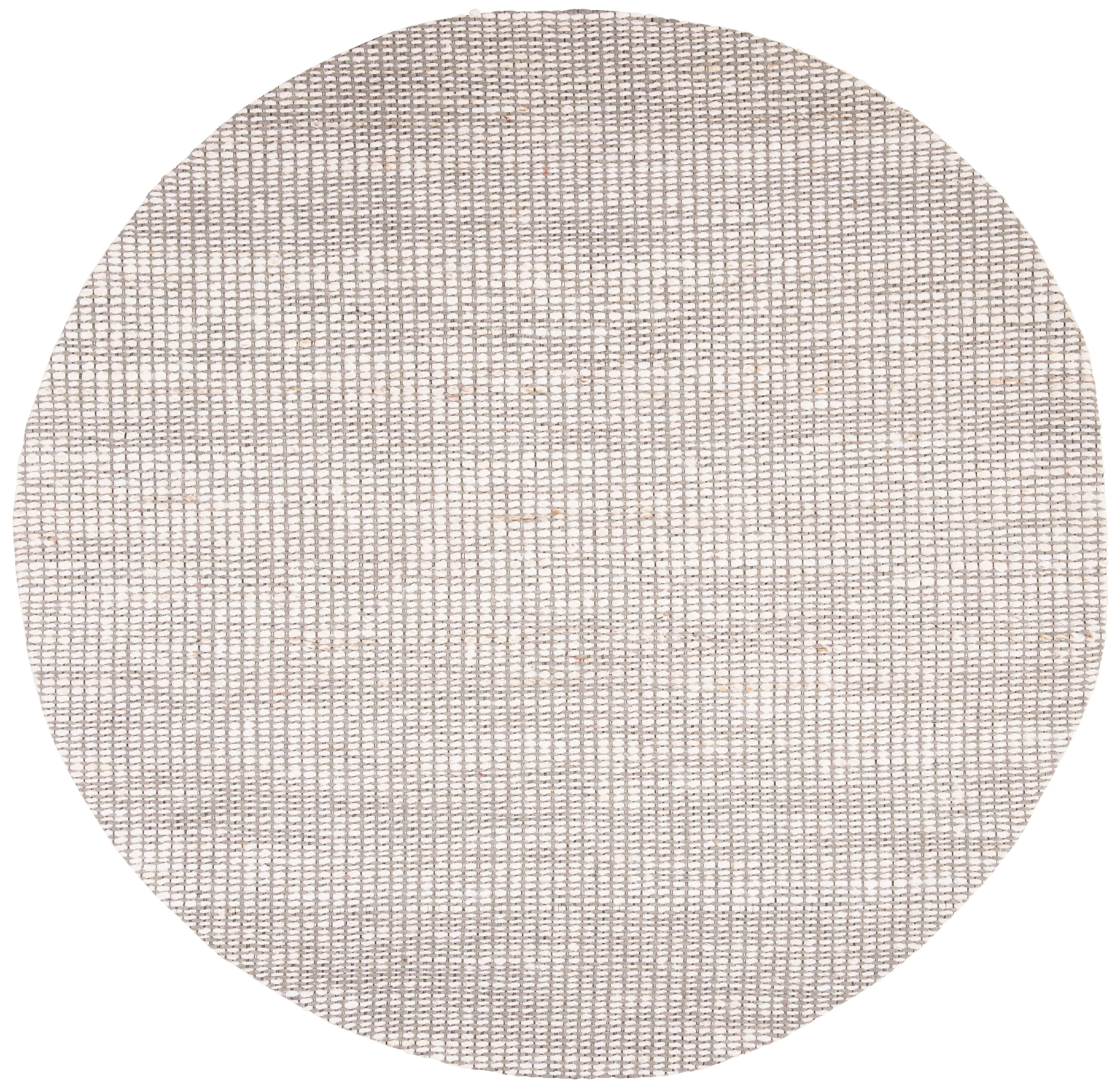 SAFAVIEH Marbella Christina Solid Area Rug, Ivory, 6' x 6' Round