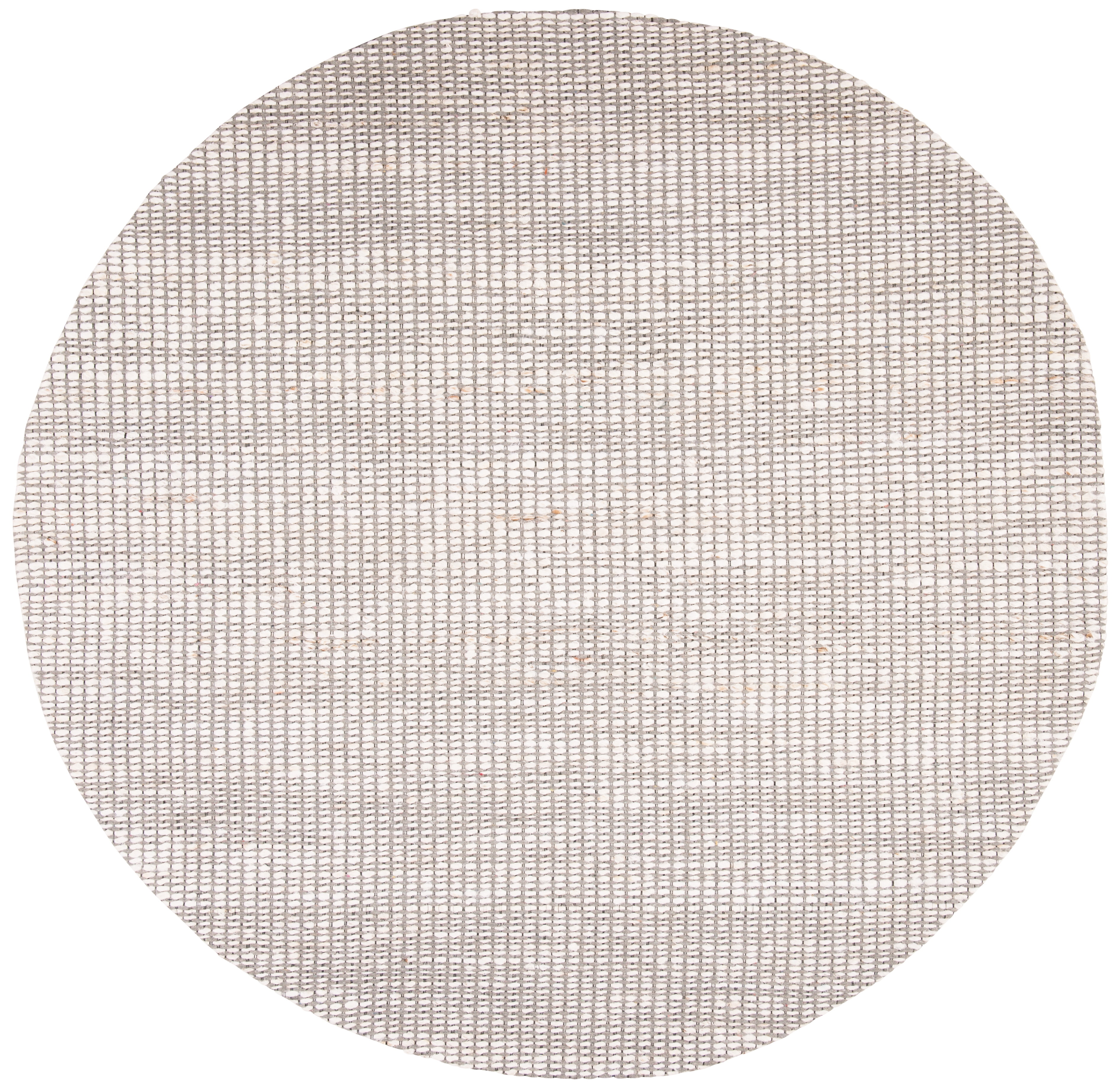 SAFAVIEH Marbella Christina Solid Area Rug, Ivory, 8' x 8' Round