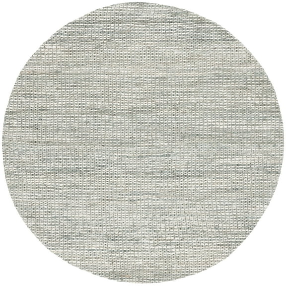 SAFAVIEH Marbella Christina Solid Area Rug, Light Grey, 8' x 8' Round