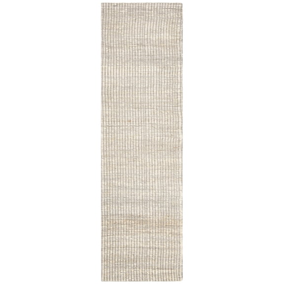 SAFAVIEH Marbella Christina Solid Runner Rug, Ivory, 2'3" x 6'