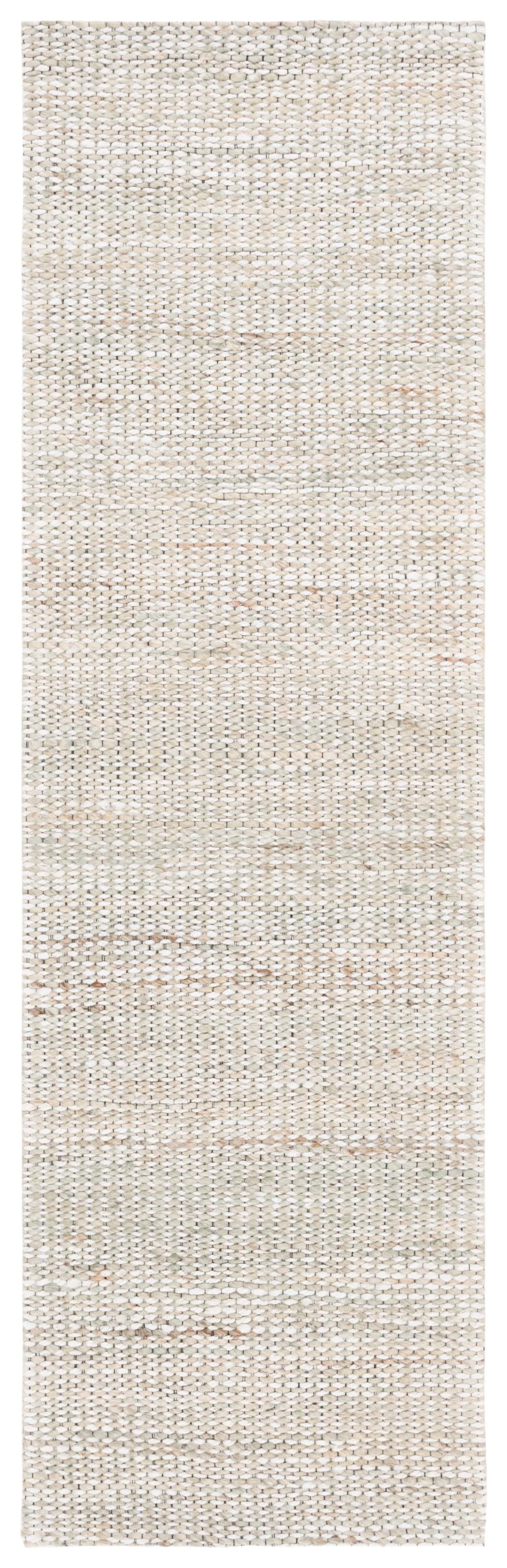 SAFAVIEH Marbella Christina Solid Runner Rug, Light Grey, 2'3" x 6'