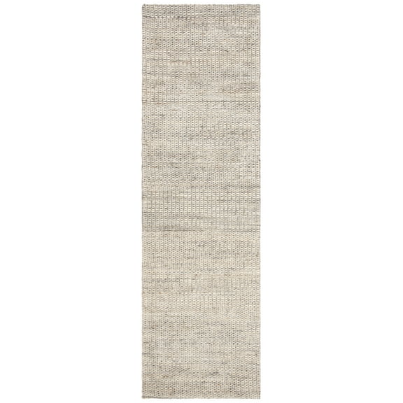 SAFAVIEH Marbella Christina Solid Runner Rug, Light Grey, 2'3" x 8'