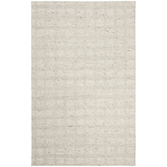 SAFAVIEH Marbella David Geometric Squares Area Rug, Beige, 5' x 8'