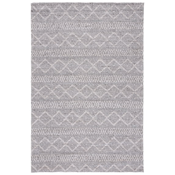 SAFAVIEH Marbella Devereux Striped Area Rug, Grey, 4' x 6'