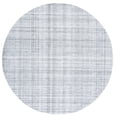 thumbnail image 1 of SAFAVIEH Marbella Eleanor Plaid Area Rug, Grey/Ivory, 6' x 6' Round, 1 of 8