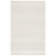 thumbnail image 1 of SAFAVIEH Marbella Ema Geometric Area Rug, Ivory/Black, 6' x 6' Square, 1 of 10