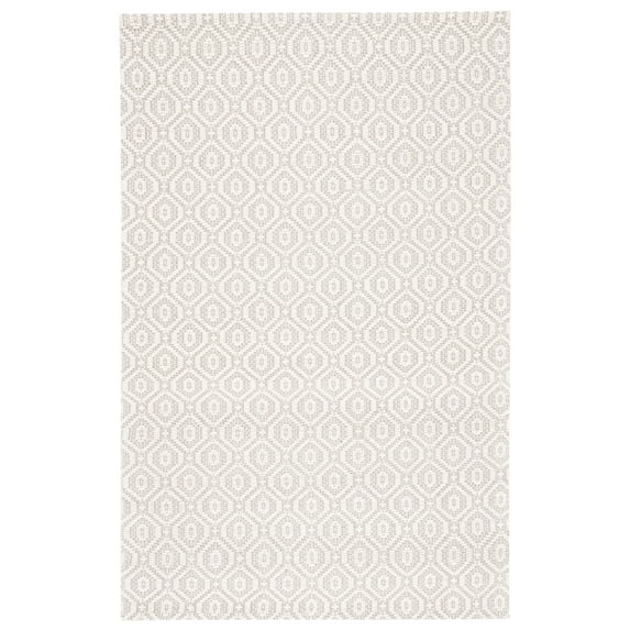 SAFAVIEH Marbella Fabiana Geometric Area Rug, Ivory/Beige, 8' x 10'