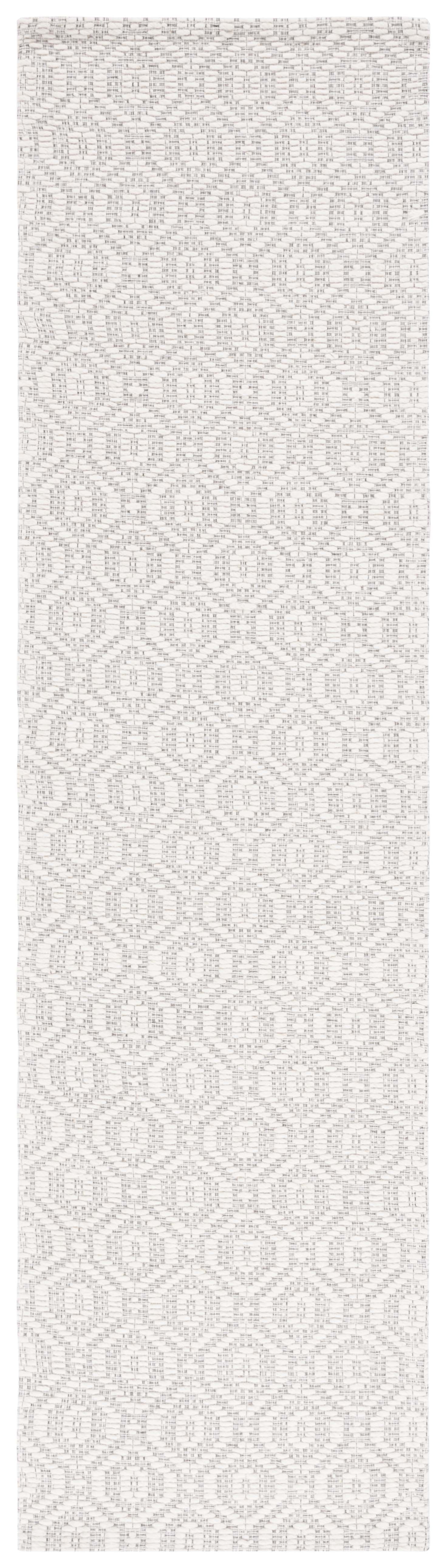 SAFAVIEH Marbella Fabiana Geometric Runner Rug, Ivory/Beige, 2'3" x 9'