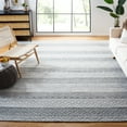thumbnail image 1 of SAFAVIEH Marbella Fisher Striped Area Rug, Ivory/Grey, 8' x 10', 1 of 9
