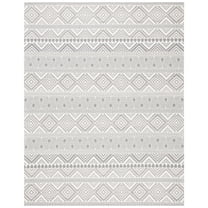 SAFAVIEH Marbella Handan Geometric Area Rug, Grey, 8' x 10'