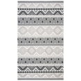 thumbnail image 1 of SAFAVIEH Marbella Handan Geometric Striped Area Rug, Black, 5' x 8', 1 of 4