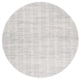 thumbnail image 1 of SAFAVIEH Marbella Ibrahim Striped Area Rug, Light Grey/Beige, 6' x 6' Round, 1 of 11