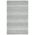 thumbnail image 1 of SAFAVIEH Marbella Ifrit Diamond Area Rug, Light Grey/Black, 6' x 6' Round, 1 of 4