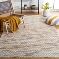 thumbnail image 1 of SAFAVIEH Marbella Isolde Geometric Area Rug, Ivory/Dark Brown, 6' x 9', 1 of 5