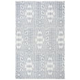 thumbnail image 1 of SAFAVIEH Marbella Katherine Abstract Polyester Area Rug, Blue/Ivory, 6' x 9', 1 of 10