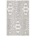thumbnail image 1 of SAFAVIEH Marbella Katherine Abstract Polyester Area Rug, Grey/Ivory, 3' x 5', 1 of 8