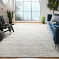 thumbnail image 1 of SAFAVIEH Marbella Johann Abstract Striped Area Rug, Grey/Beige, 6' x 9', 1 of 7