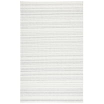 SAFAVIEH Marbella Jolyon Solid Area Rug, Grey/Ivory, 8' x 10'