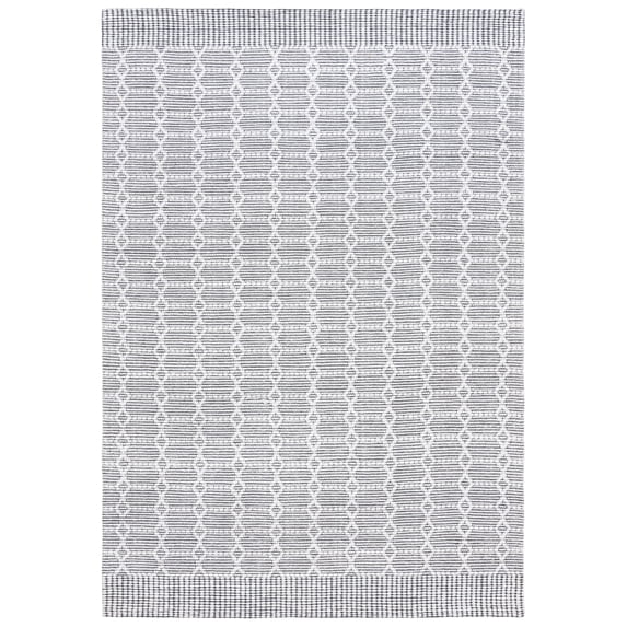 SAFAVIEH Marbella Keeleigh Diamond Area Rug, Beige/Light Grey, 9' x 12'