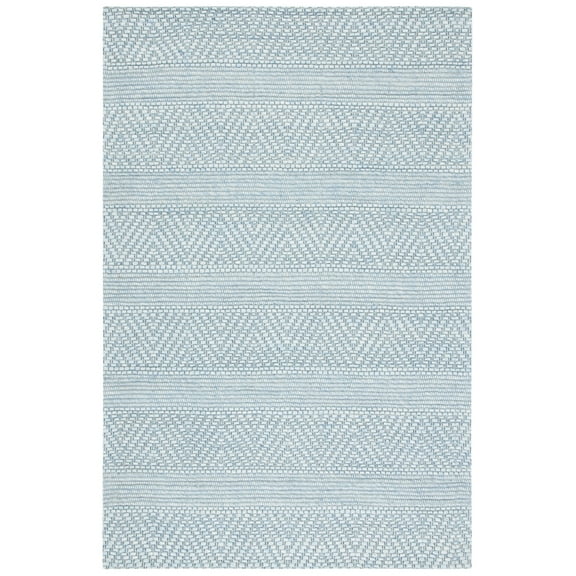 SAFAVIEH Marbella Keeleigh Diamond Area Rug, Blue, 4' x 6'