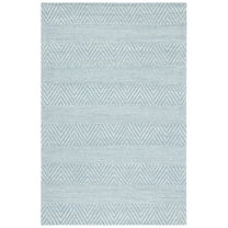 SAFAVIEH Marbella Keeleigh Diamond Area Rug, Blue, 5' x 8'