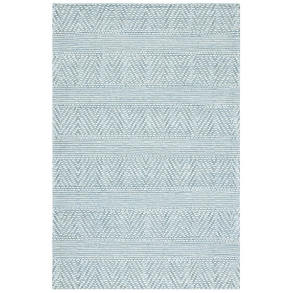 SAFAVIEH Marbella Keeleigh Diamond Area Rug, Blue, 6' x 9'