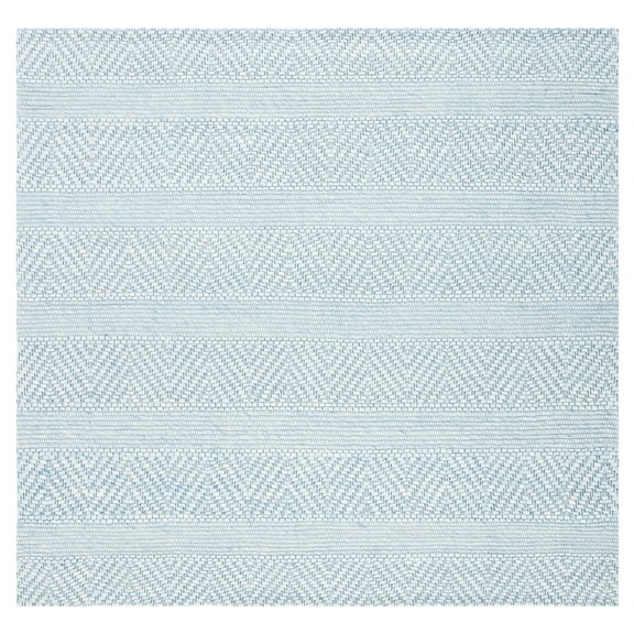 SAFAVIEH Marbella Keeleigh Diamond Area Rug, Blue, 7' x 7' Square