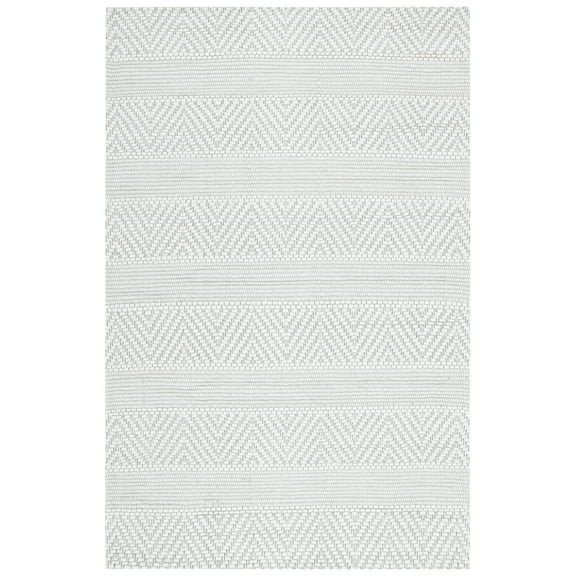 SAFAVIEH Marbella Keeleigh Diamond Area Rug, Ivory, 4' x 6'