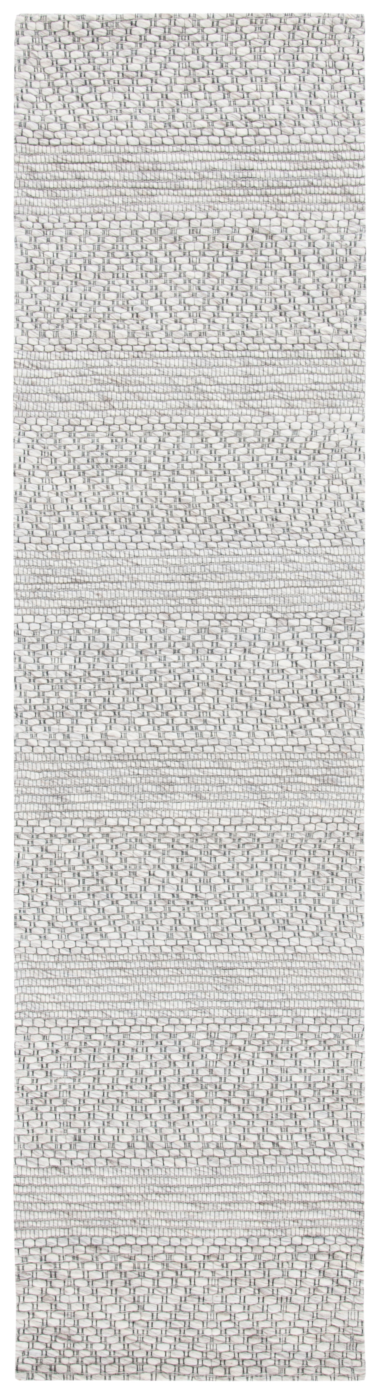 SAFAVIEH Marbella Keeleigh Diamond Runner Rug, Beige/Light Grey, 2'3" x 5'