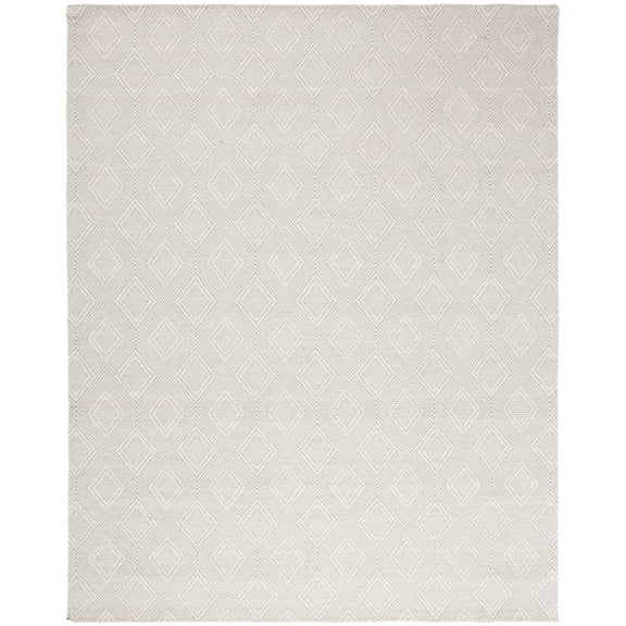 SAFAVIEH Marbella Kieron Diamond Area Rug, Ivory, 8' x 10'