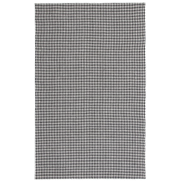 SAFAVIEH Marbella Kire Geometric Area Rug, Black/Ivory, 8' x 10'