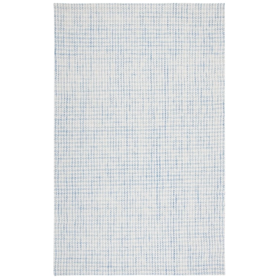 SAFAVIEH Marbella Kire Geometric Area Rug, Blue/Ivory, 2' x 3'