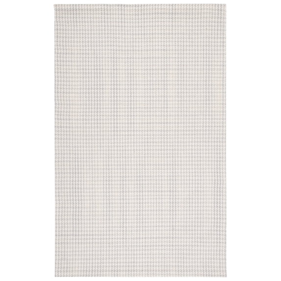 SAFAVIEH Marbella Kire Geometric Area Rug, Grey/Ivory, 3' x 5'