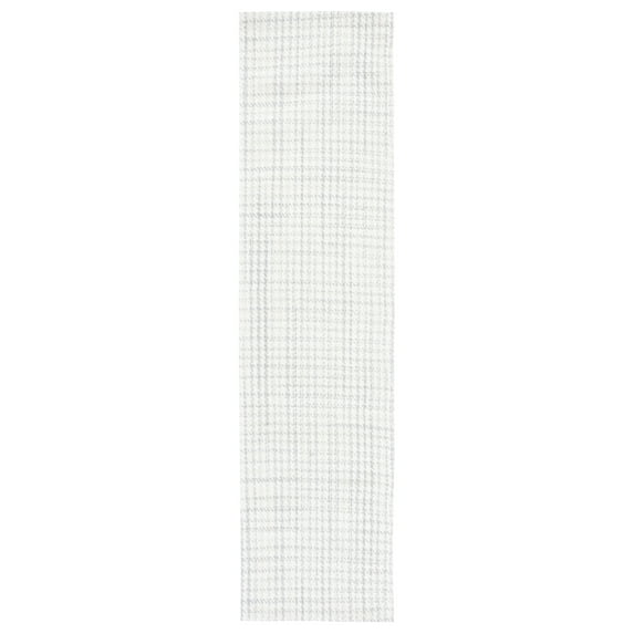 SAFAVIEH Marbella Kire Geometric Runner Rug, Grey/Ivory, 2'3" x 9'
