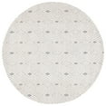thumbnail image 1 of SAFAVIEH Marbella Lorelle Diamond Area Rug, Ivory/Grey, 6' x 6' Round, 1 of 10