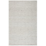 SAFAVIEH Marbella Lorenzo Striped Area Rug, Light Brown/Ivory, 5' x 8'