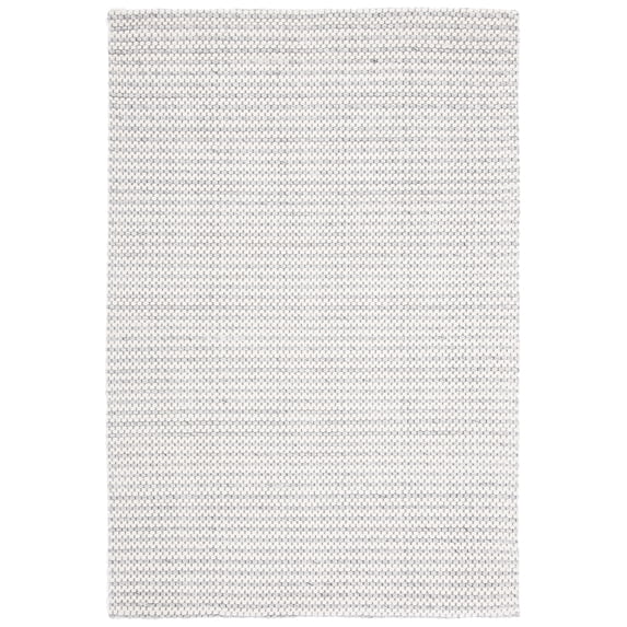 SAFAVIEH Marbella Lorenzo Striped Area Rug, Light Grey/Ivory, 3' x 5'