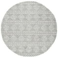 thumbnail image 1 of SAFAVIEH Marbella Matilda Diamond Area Rug, Beige/Grey, 7' x 7' Round, 1 of 10