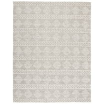 SAFAVIEH Marbella Matilda Diamond Area Rug, Beige/Grey, 8' x 10'
