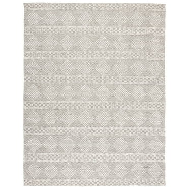 SAFAVIEH Marbella Matilda Diamond Area Rug, Beige/Grey, 8' x 10'