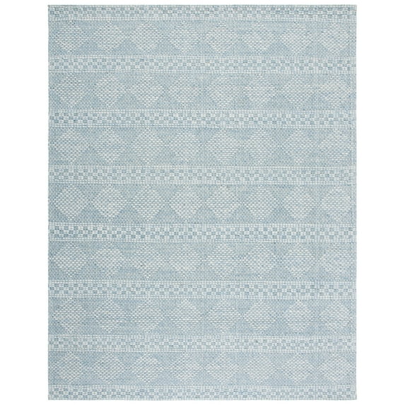 SAFAVIEH Marbella Matilda Diamond Area Rug, Blue, 8' x 10'