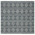 thumbnail image 1 of SAFAVIEH Marbella Matilda Diamond Area Rug, Dark Grey, 7' x 7' Square, 1 of 10